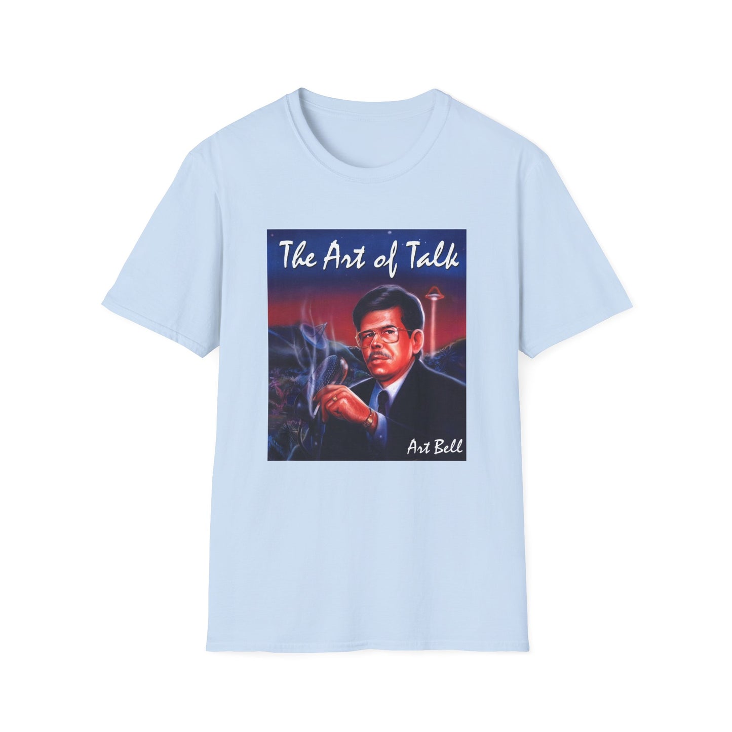 1995 the art of talk book cover art bell tshirt