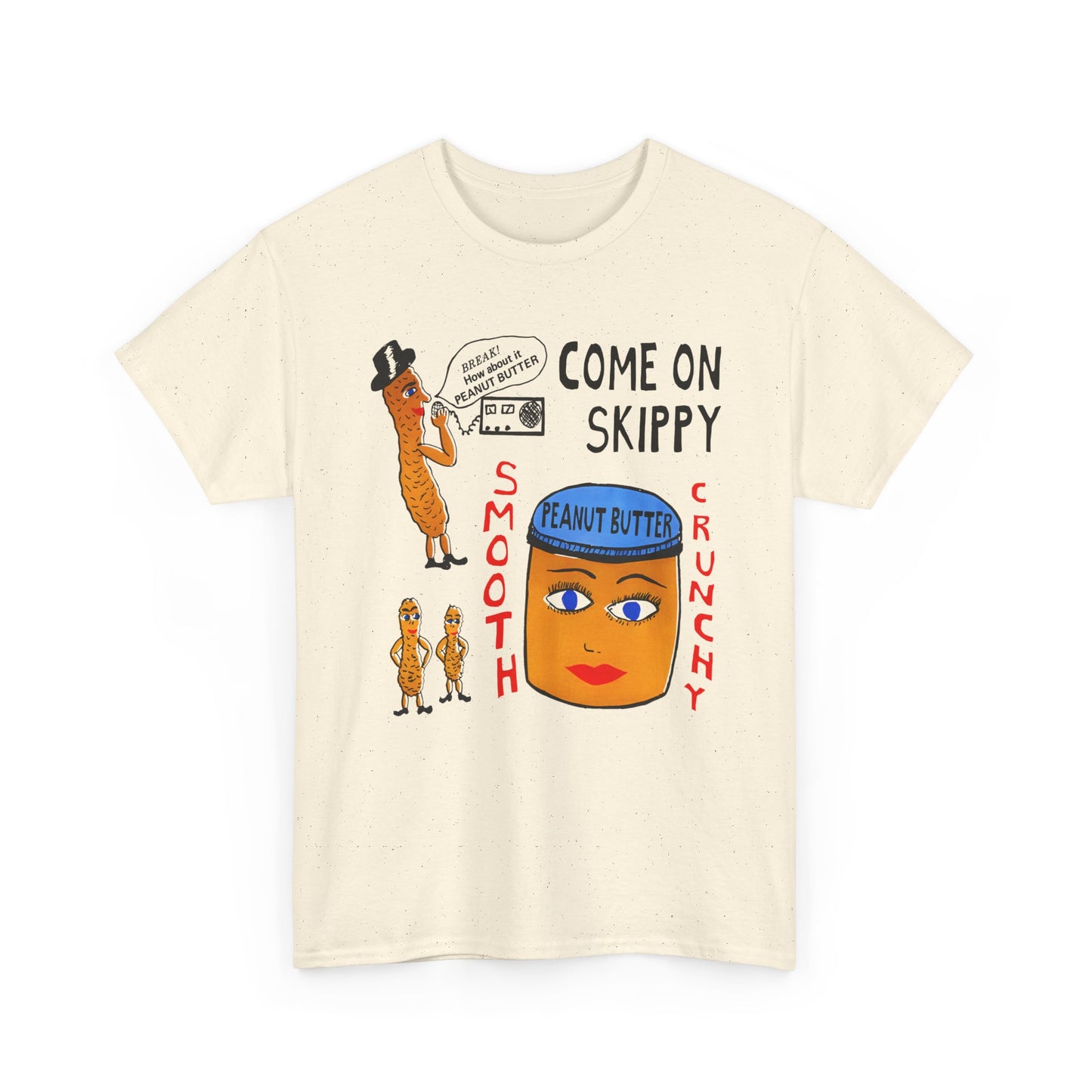 strange peanut butter qsl card custom edit tshirt