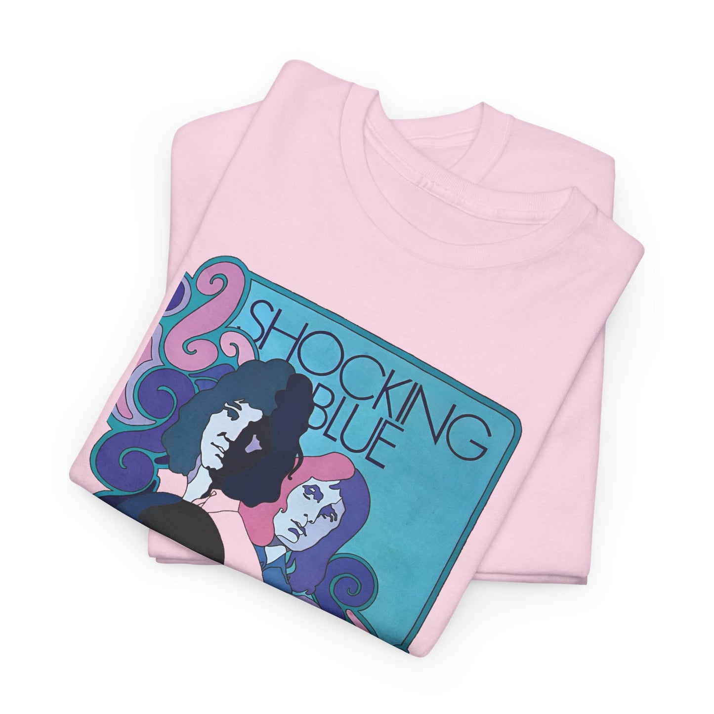 1960s dutch band shocking blue poster tshirt