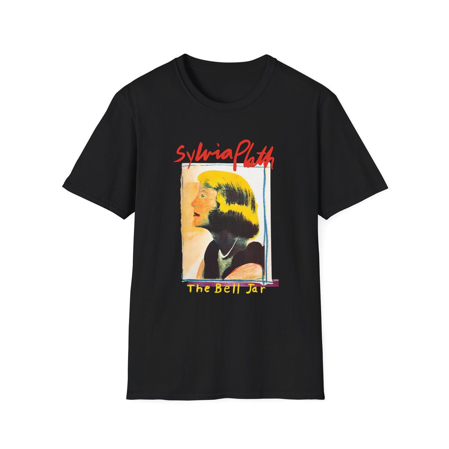 1963 book by sylvia plath the bell jar book cover 2 tshirt