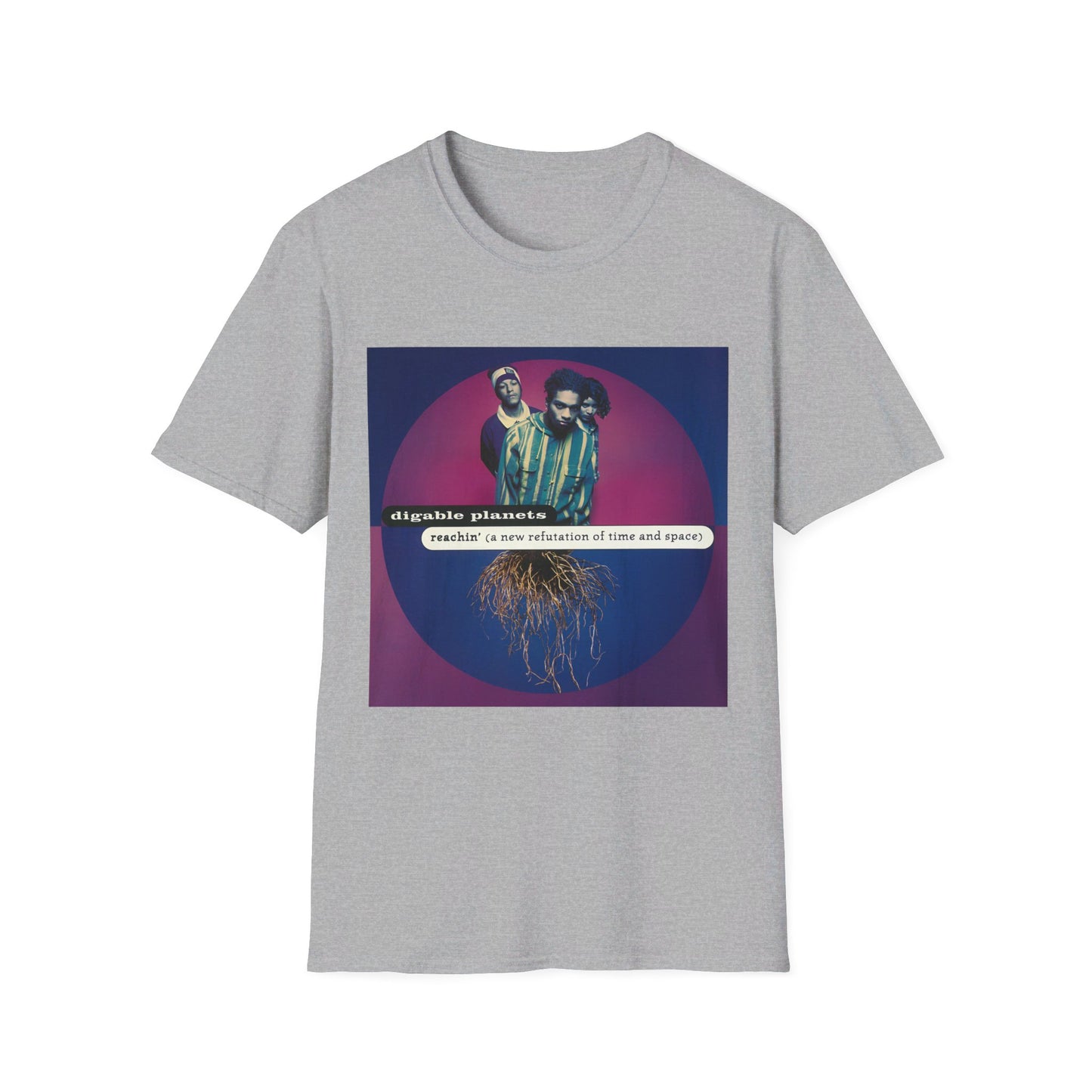 digable planets 1993 debut album reachin' (a new refutation of time and space) tshirt