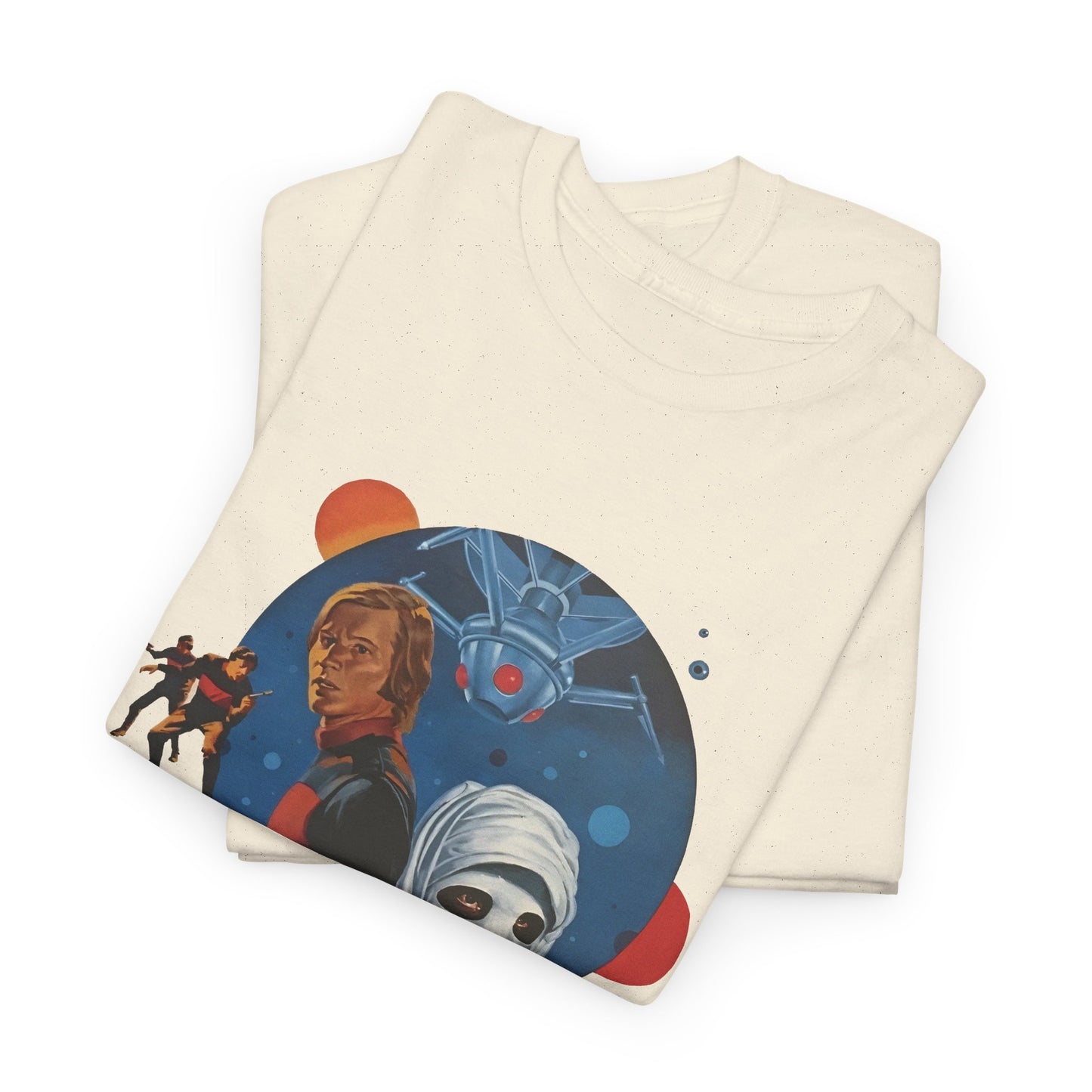 1976 logan's run illustration reproduction graphic tshirt