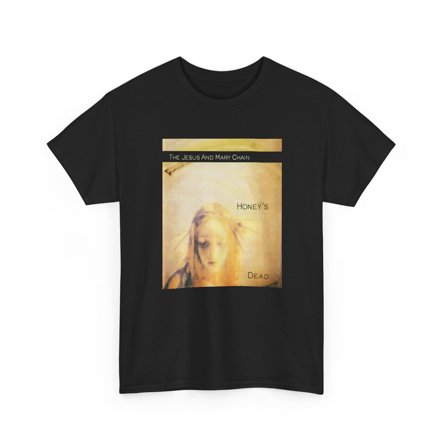 the jesus and mary chain 1992 honey's dead album cover stretched tshirt