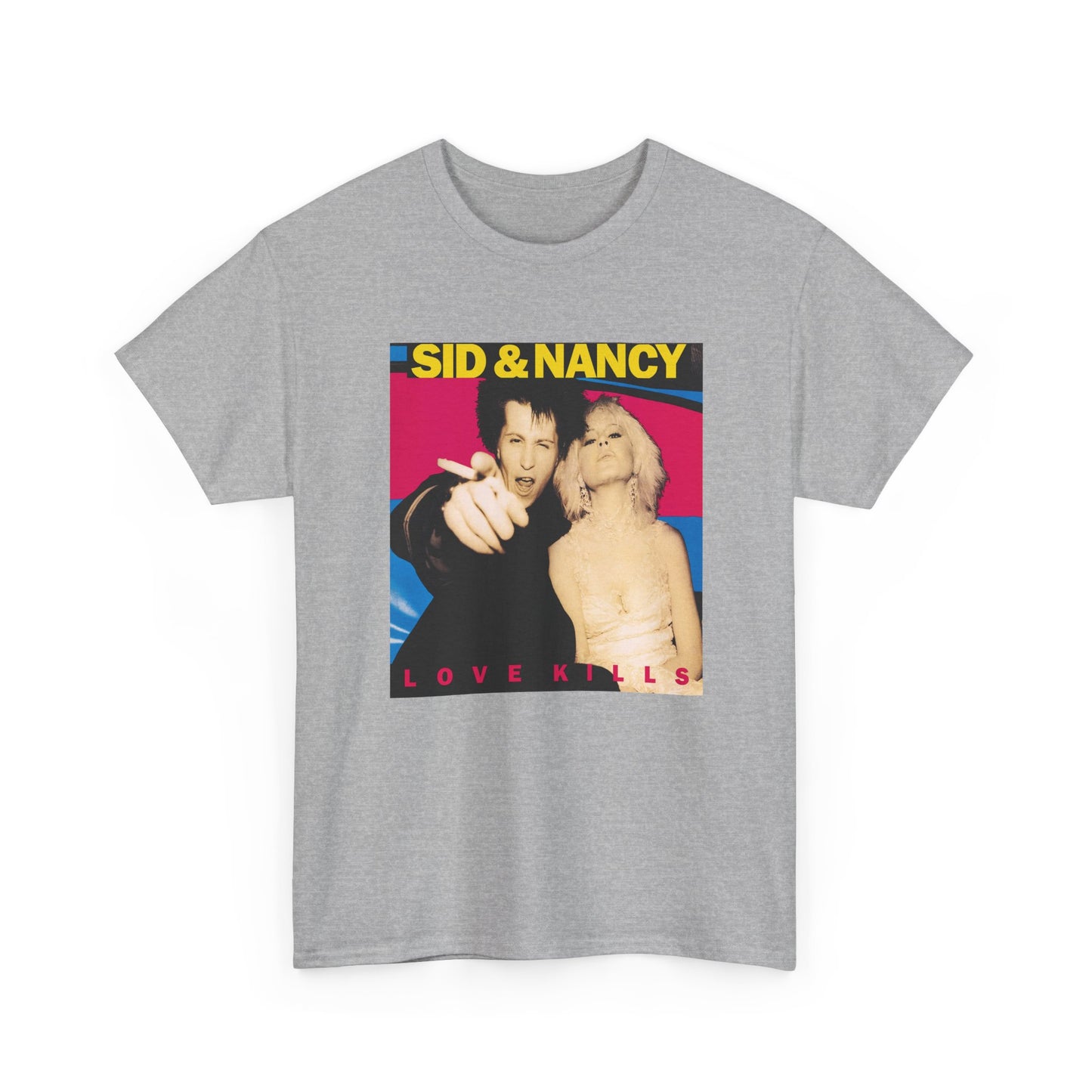 sid and nancy 1986 movie tshirt