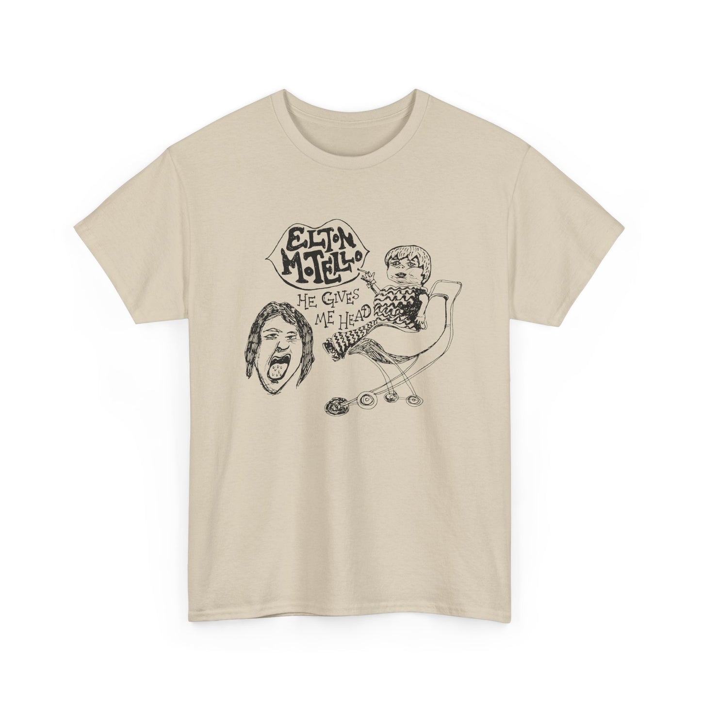 elton motello british punk fan art sketch tshirt
