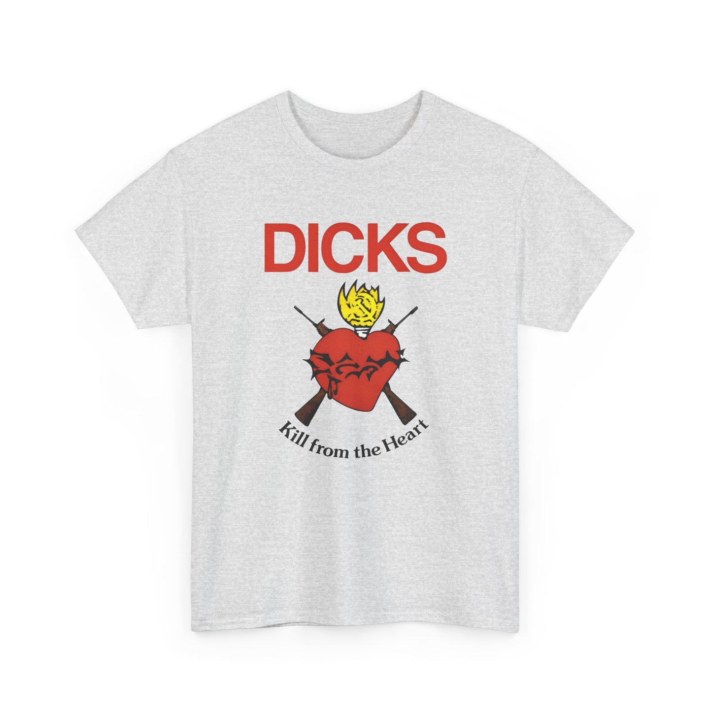 1983 kill from the heart by dicks album cover tshirt