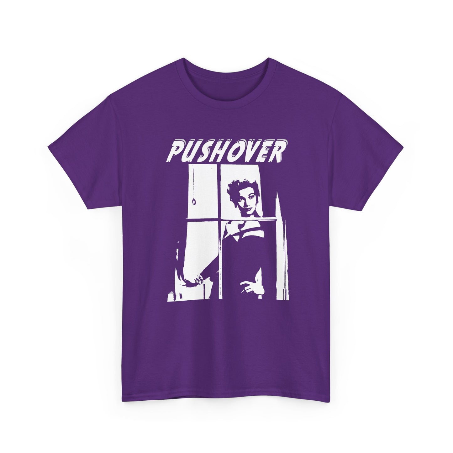 1954 film noir fan art movie poster pushover tshirt