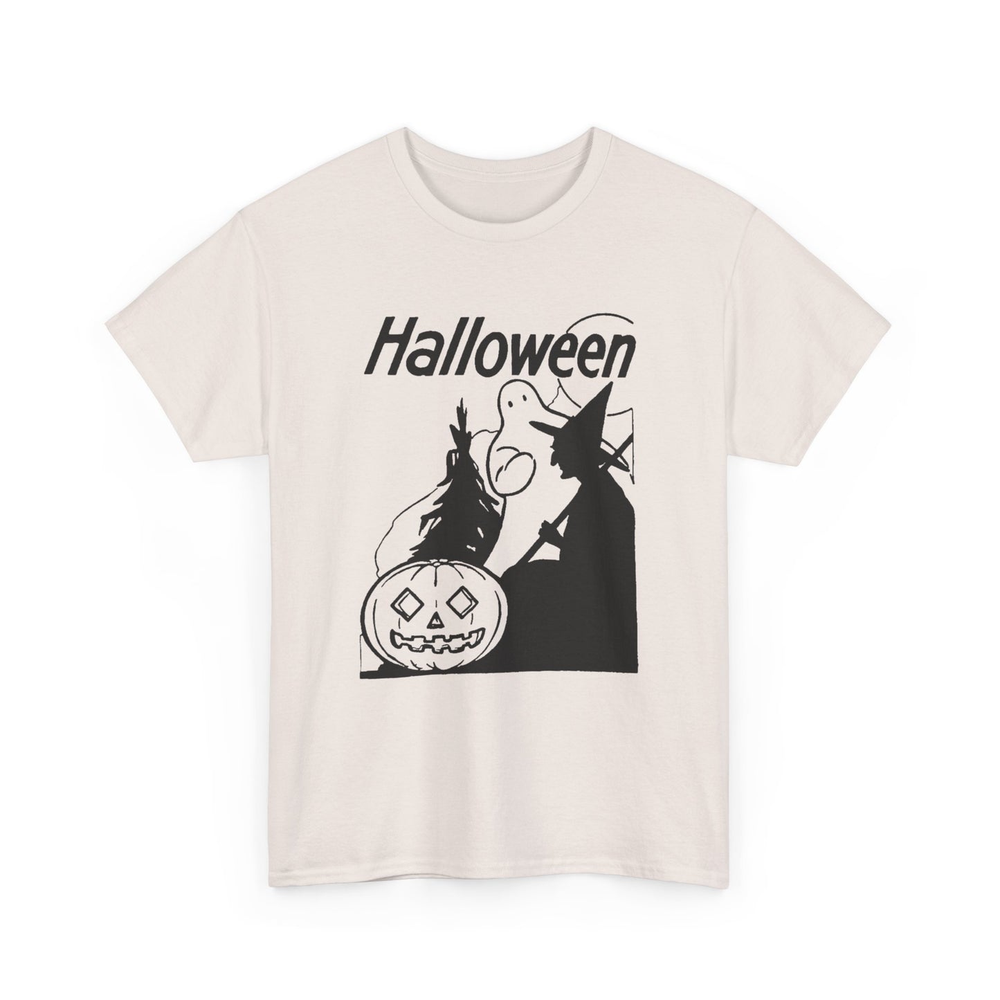 antique halloween graphic reproduction tshirt