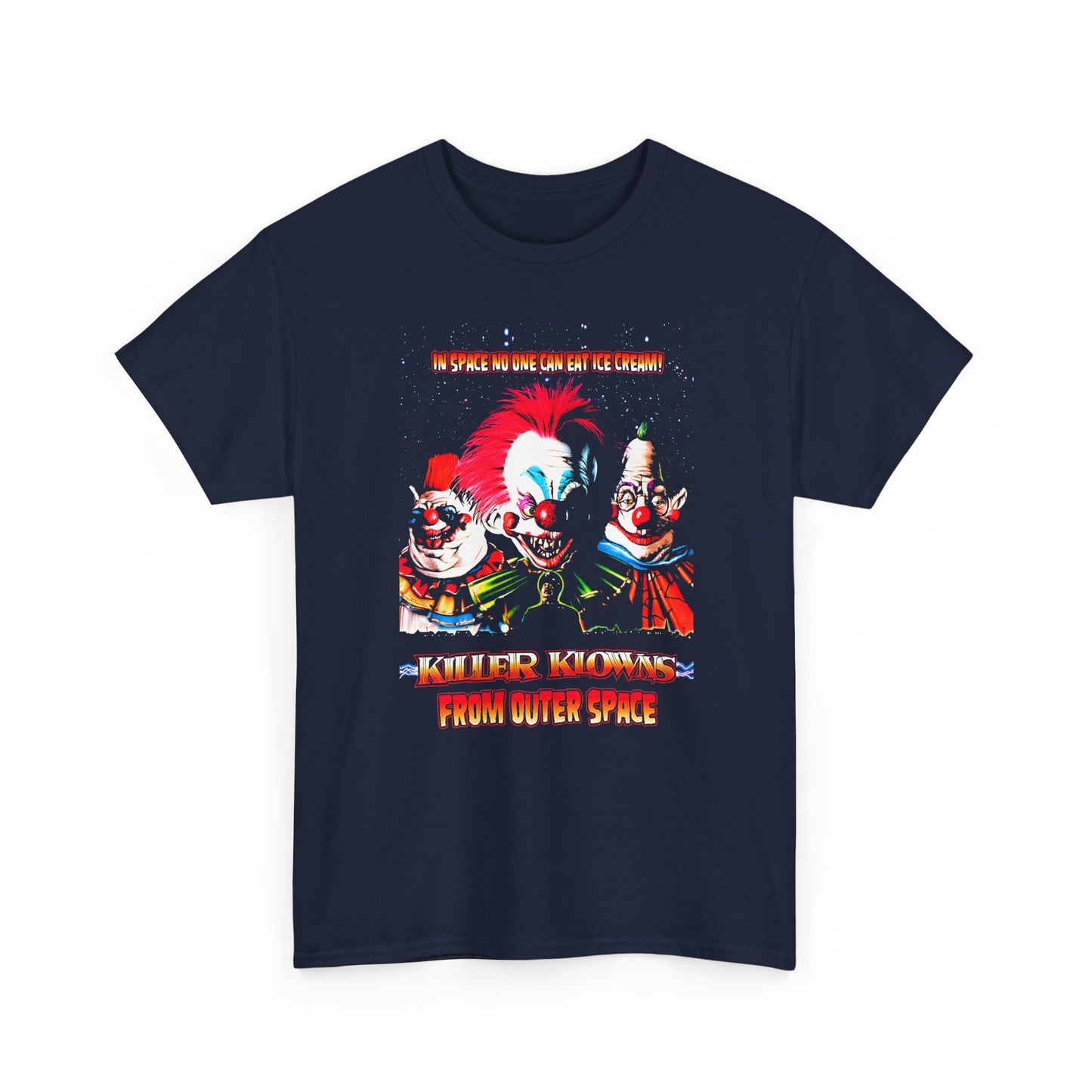 killer klowns from outer space movie poster tshirt