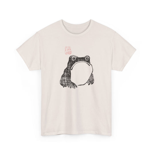 1814 woodblock frog by matsumoto hoji reproduction tshirt
