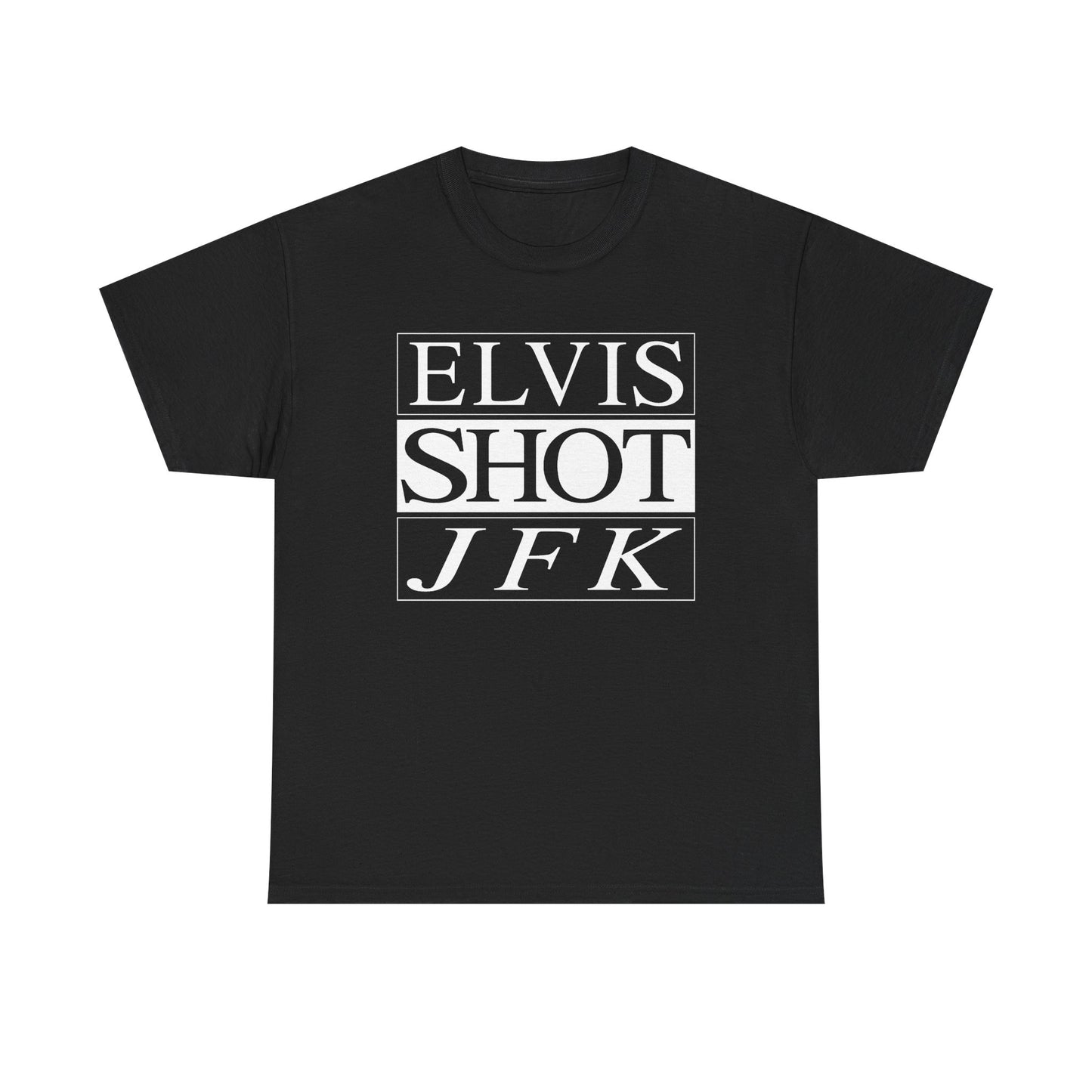 vintage elvis shot jfk from french cult film la haine reproduction graphic tshirt