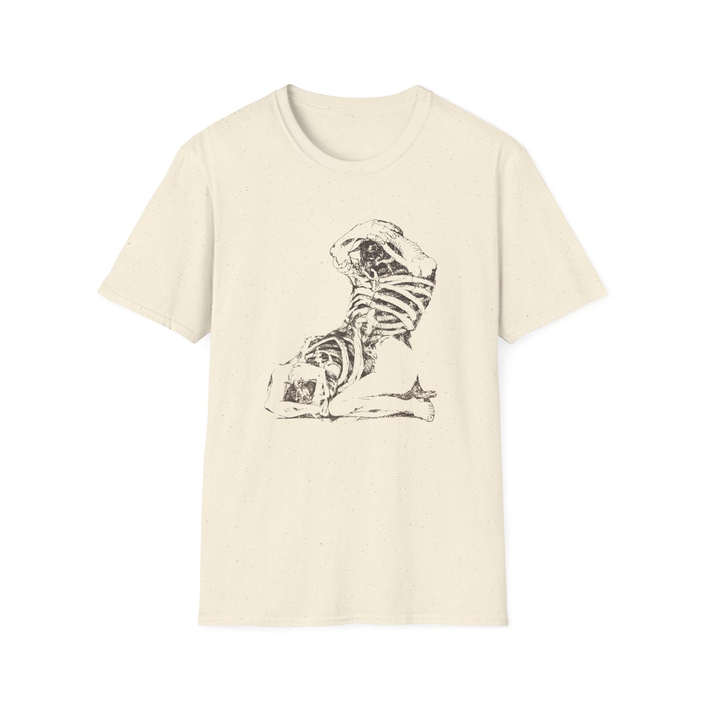 1960 lithograph two faces of fear by connor everts tshirt