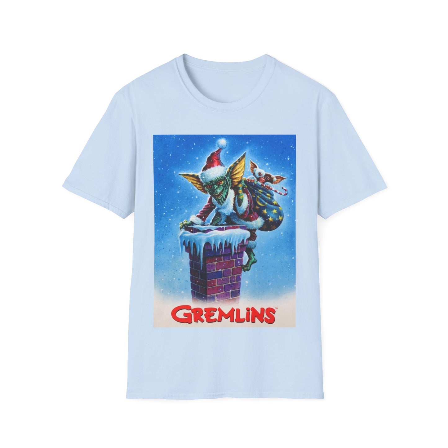 1984 gremlins christmas advertisement tshirt