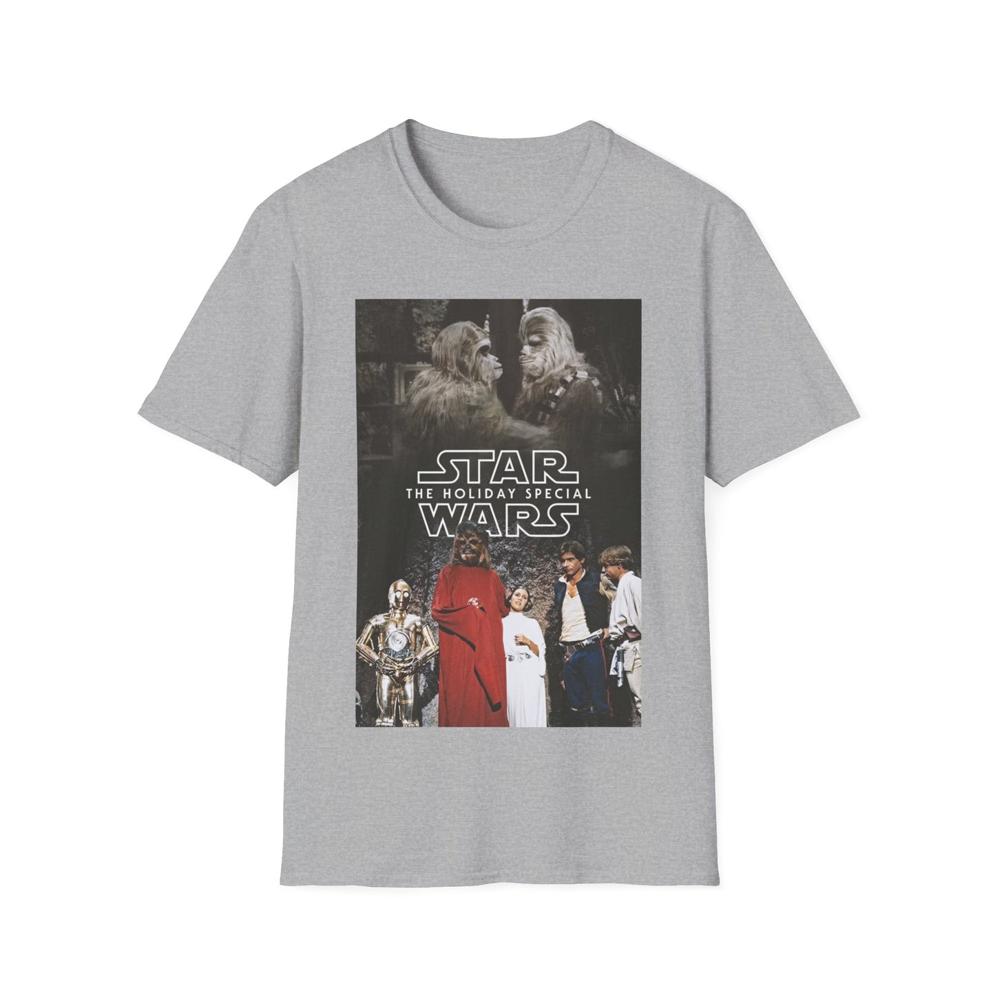 1978 star wars holiday special poster style unisex tshirt (multiple colors)