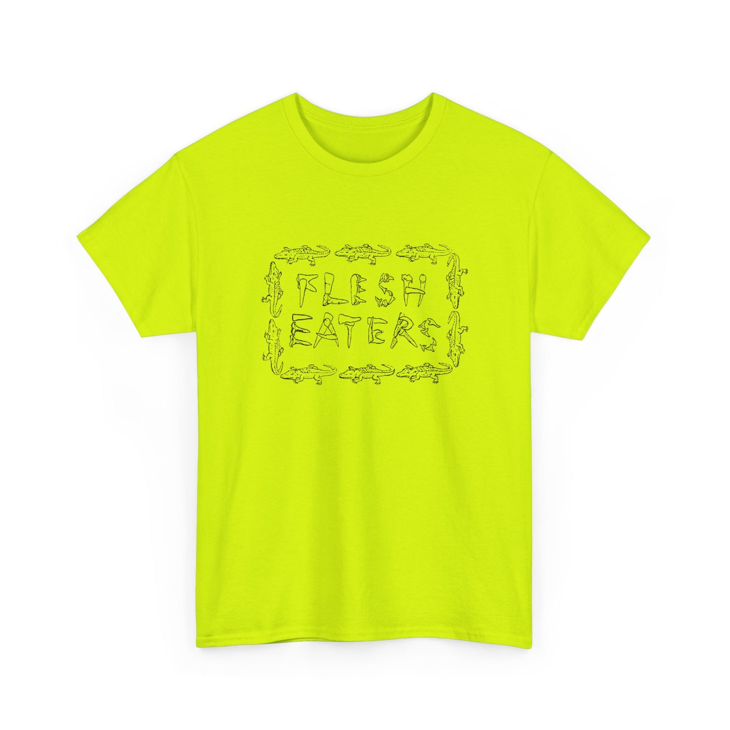 flesh eaters california punk band tshirt