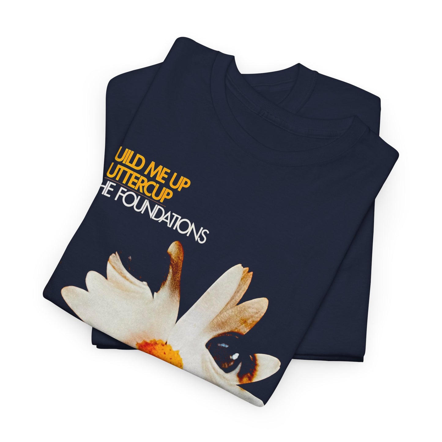 1968 build me up buttercup by the foundations single album cover custom edit tshirt