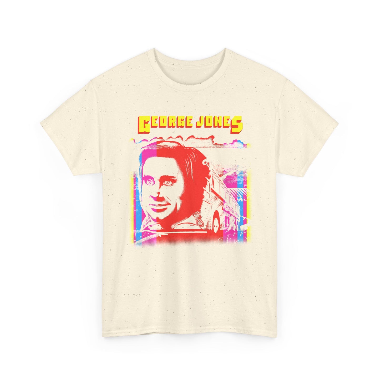 1977 george jones i wanna sing album cover fan art tshirt