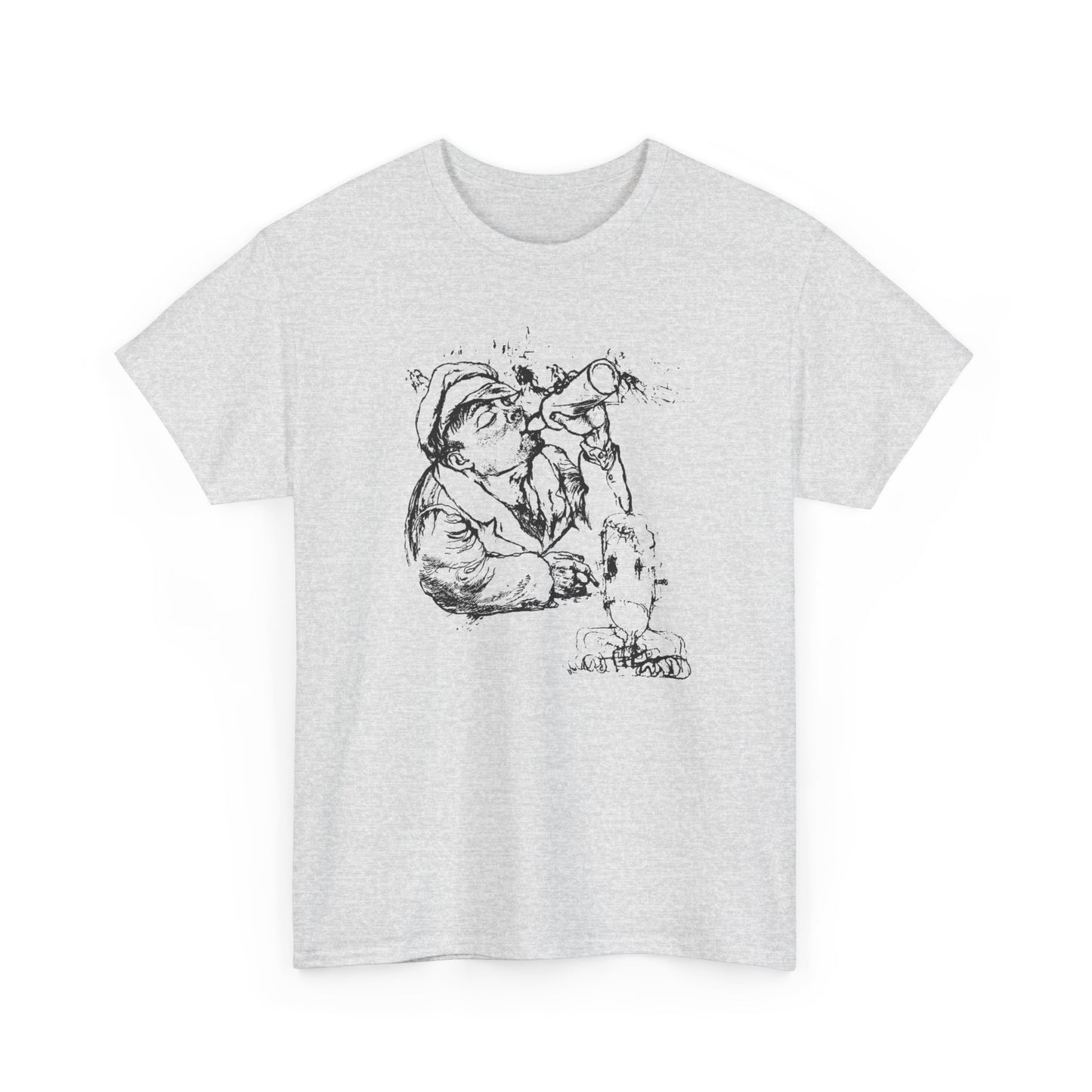 george grosz wodkadrinker and stickmen 1950 illustration tshirt