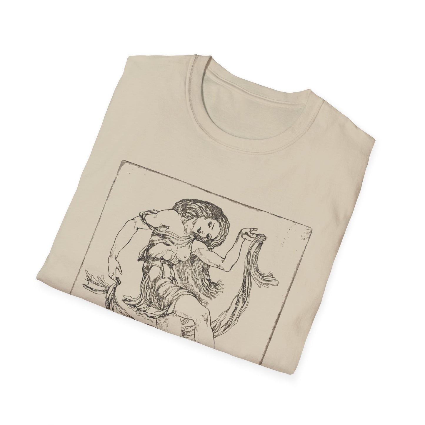 1934 etching legato by  cleo damianakes tshirt