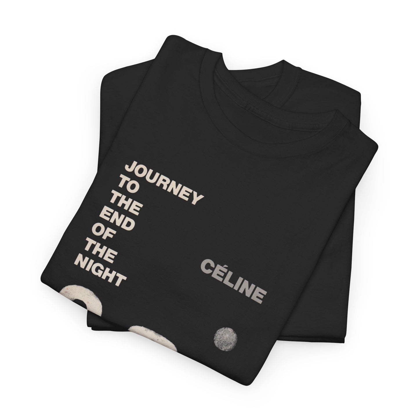 louis-ferdinand celine 1932 journey to the end of the night book cover tshirt