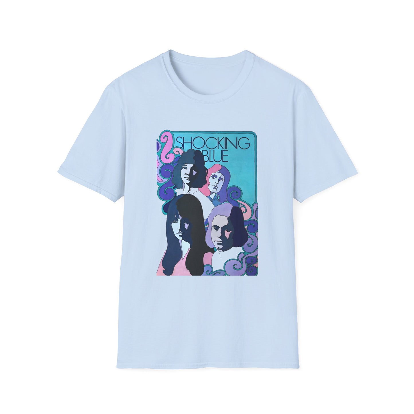 1960s dutch band shocking blue poster tshirt