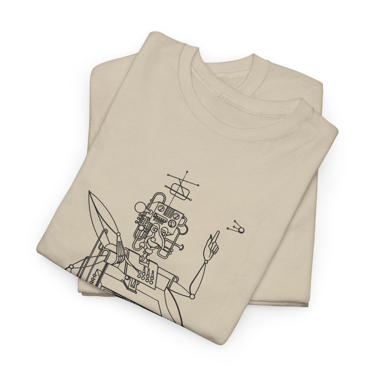 1962 illustration by piotr labuzek aka baro reproduction tshirt