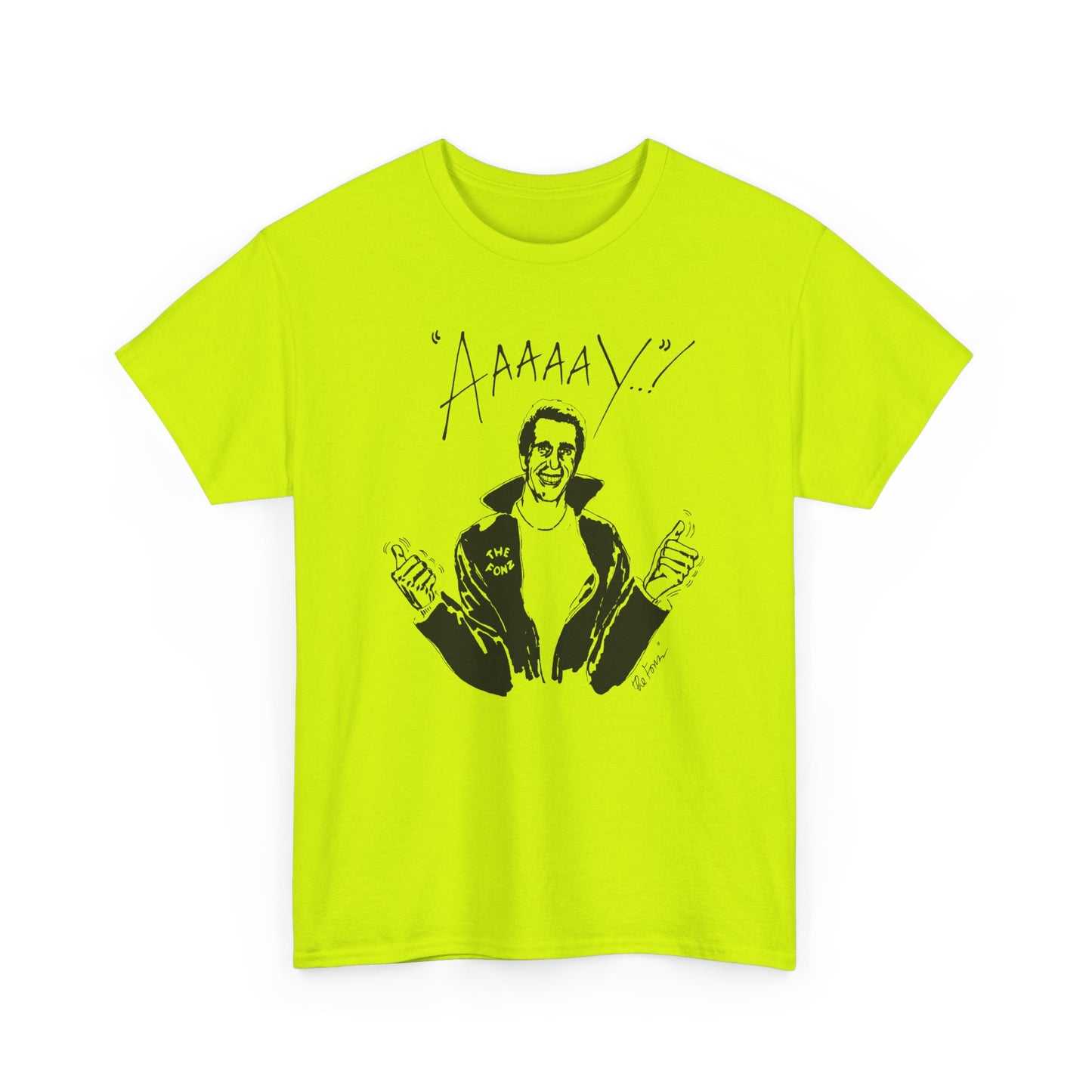 1976 jcpenny fonz tshirt reproduction tshirt