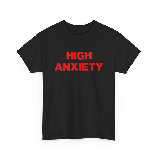 1977 high anxiety movie tshirt as worn by david cronenberg