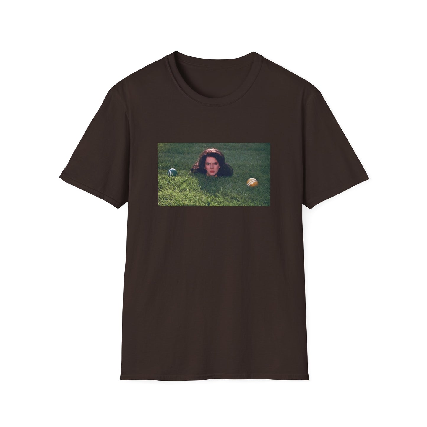 1989 movie heathers veronica's head in the grass tshirt