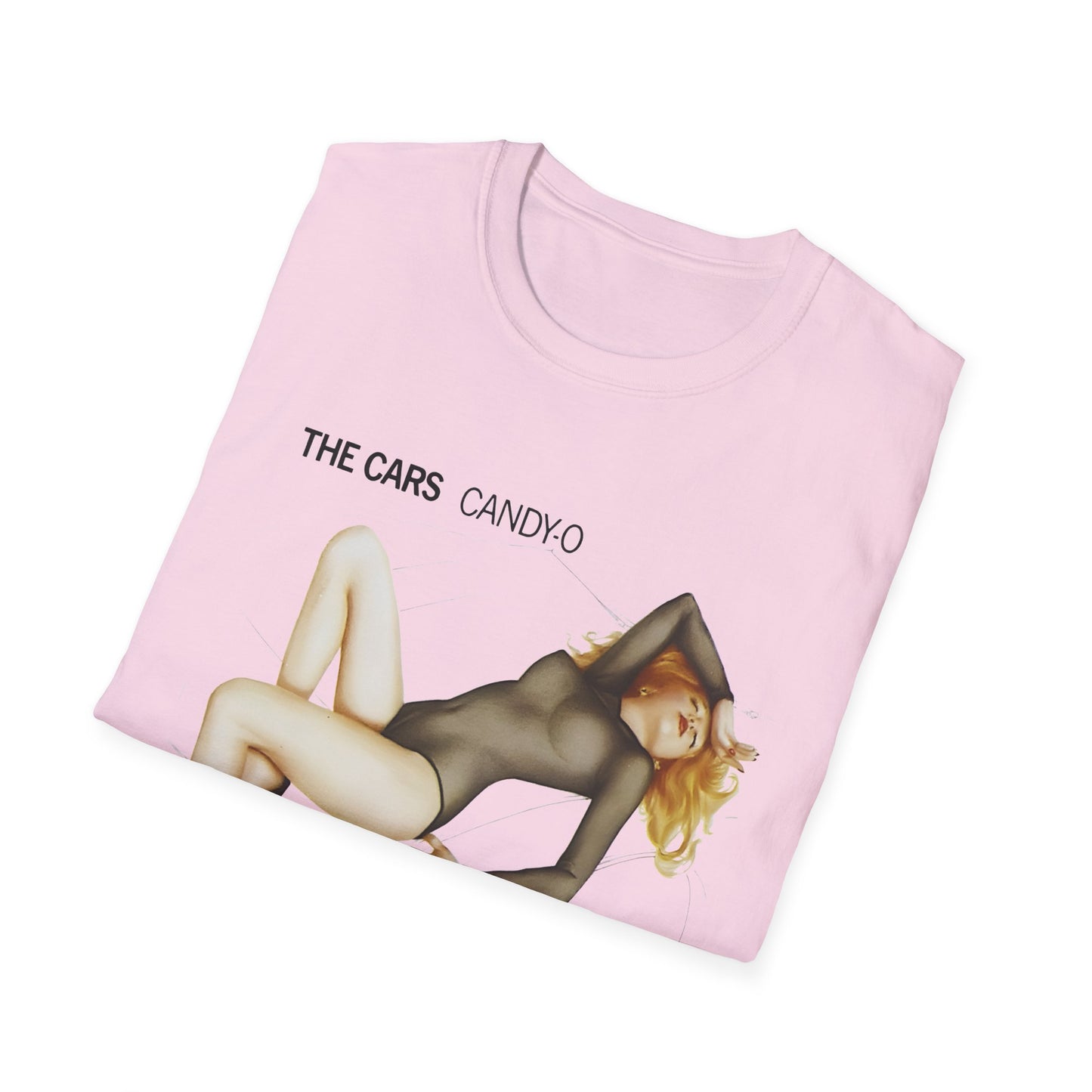 the cars candy-o 1979 album cover stretched graphic tshirt
