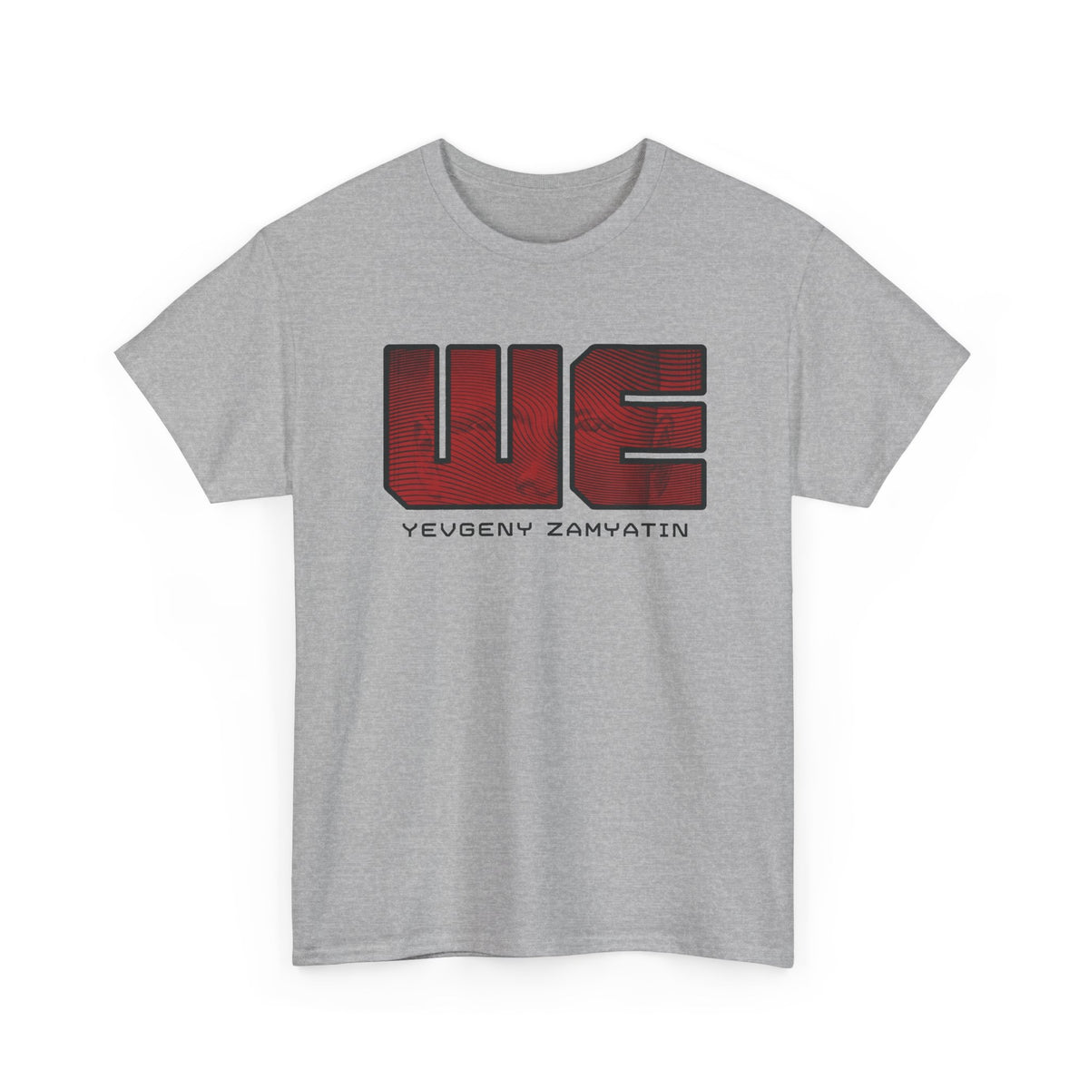 dystopian novel we by yevgeny zamyatin alternate book cover tshirt