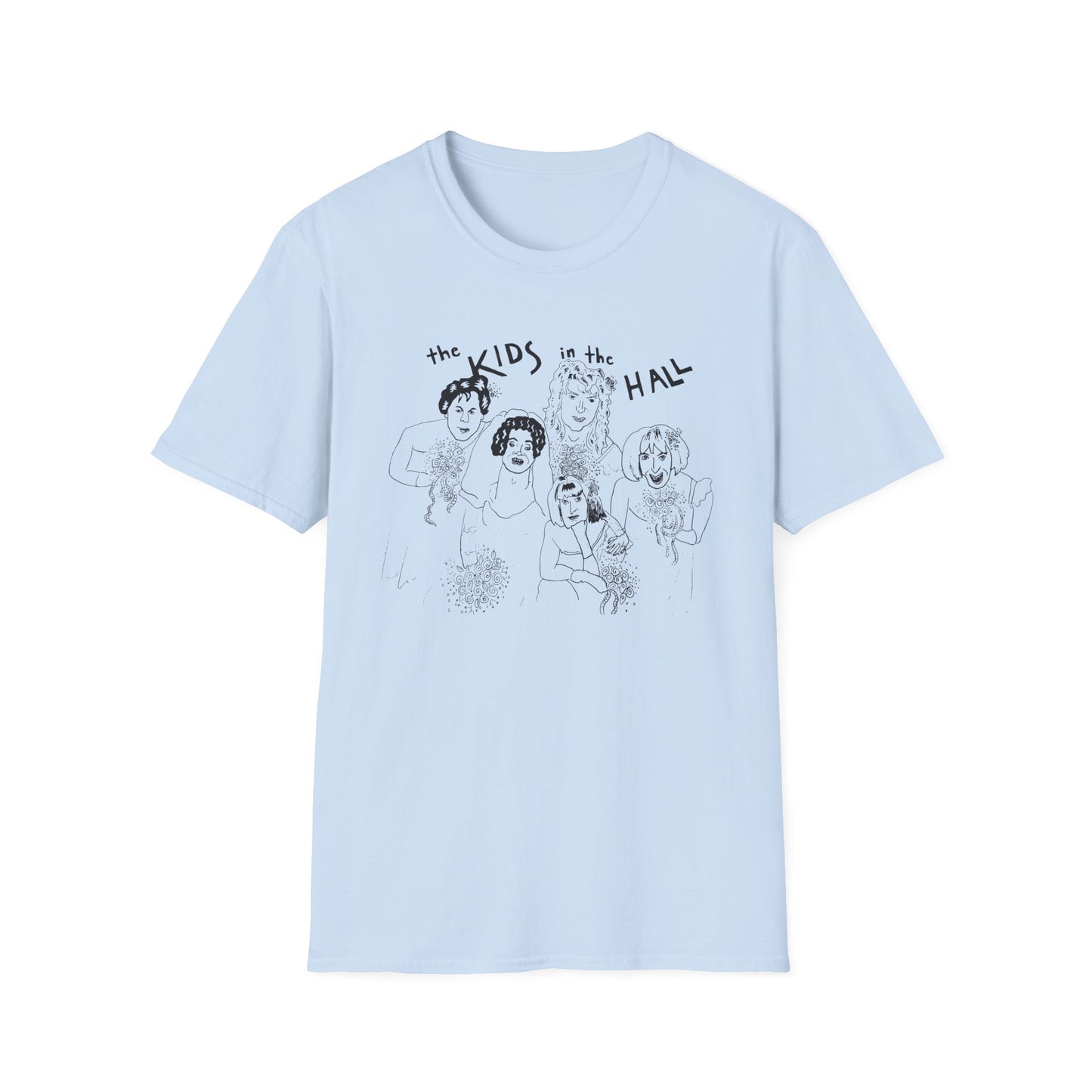 original drawing the kids in the hall tshirt