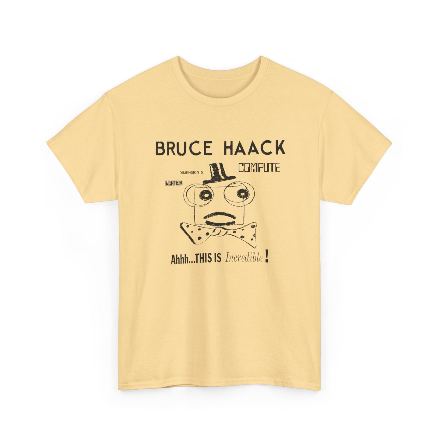 bruce haack fan edit tshirt