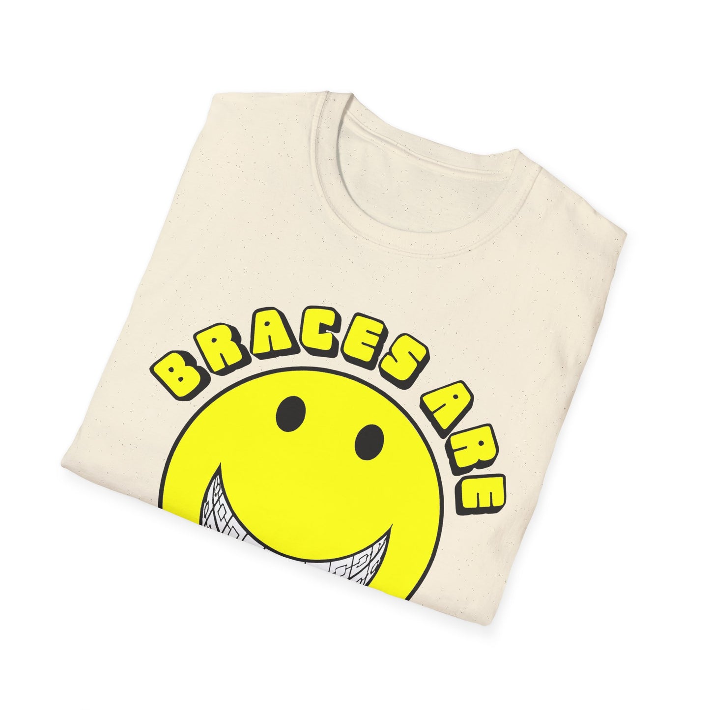 braces are beautiful 1970s tshirt graphic tshirt