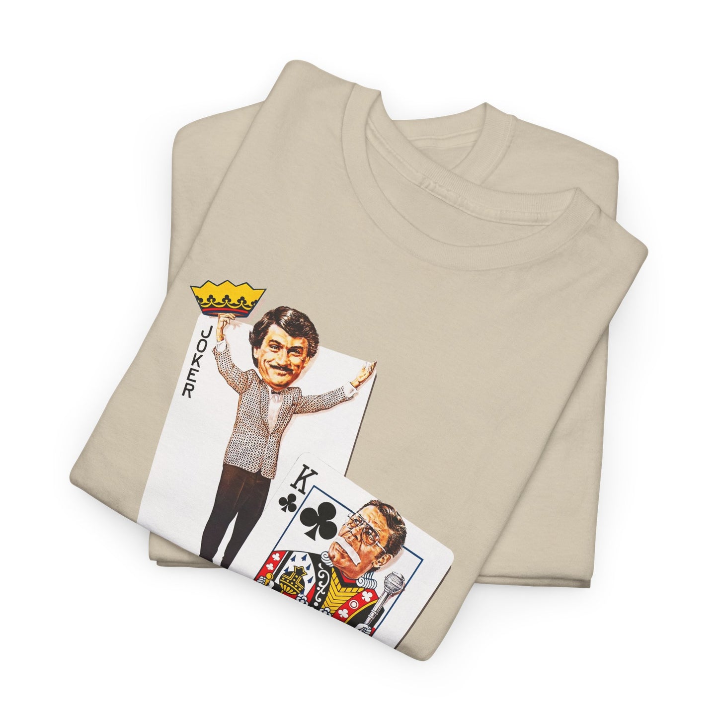 1982 scorsese movie king of comedy poster tshirt