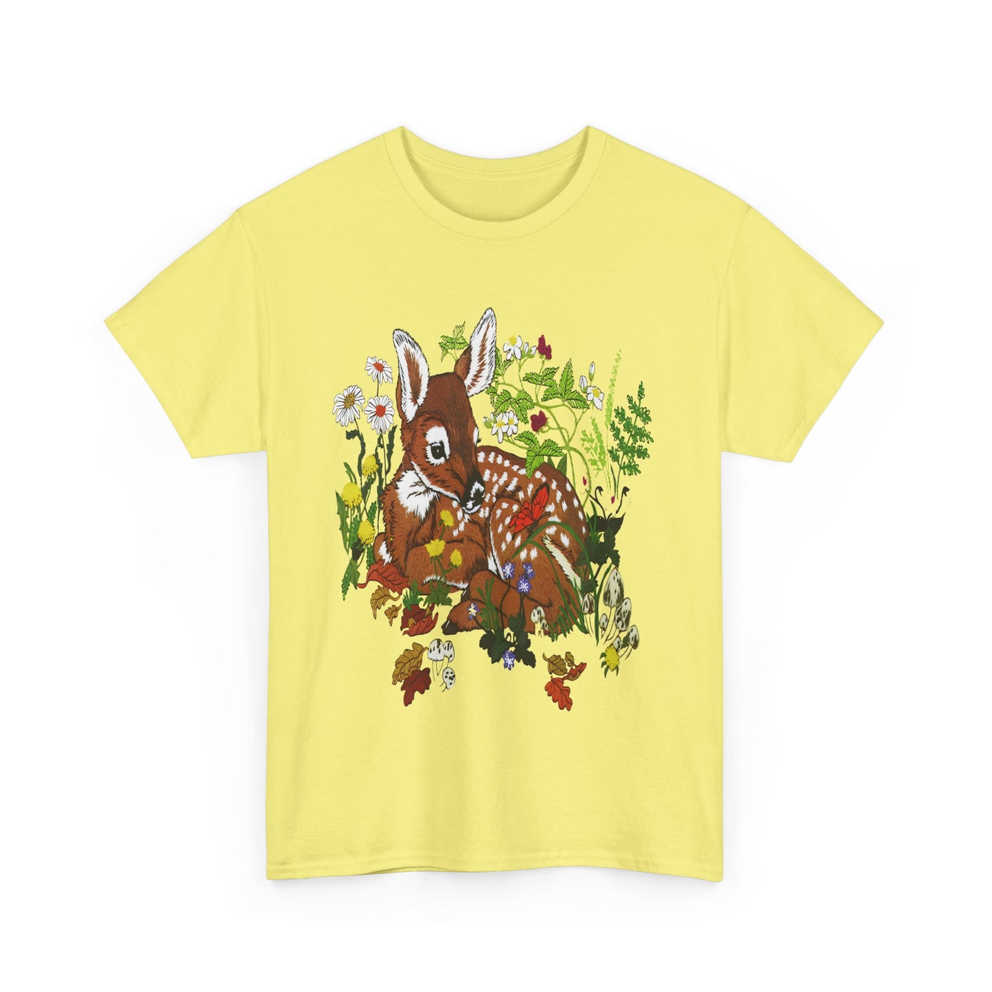 vintage fawn graphic reproduction tshirt