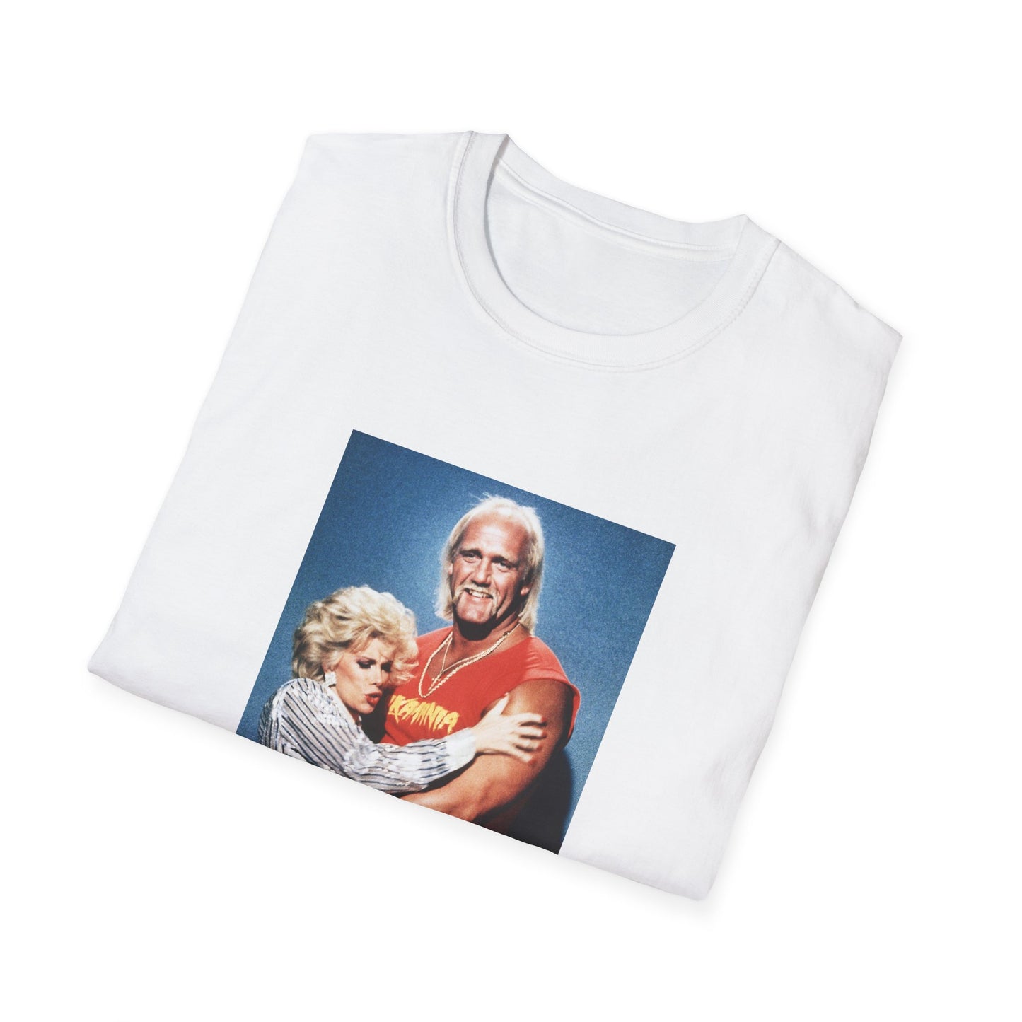 hulk hogan and joan rivers photo tshirt