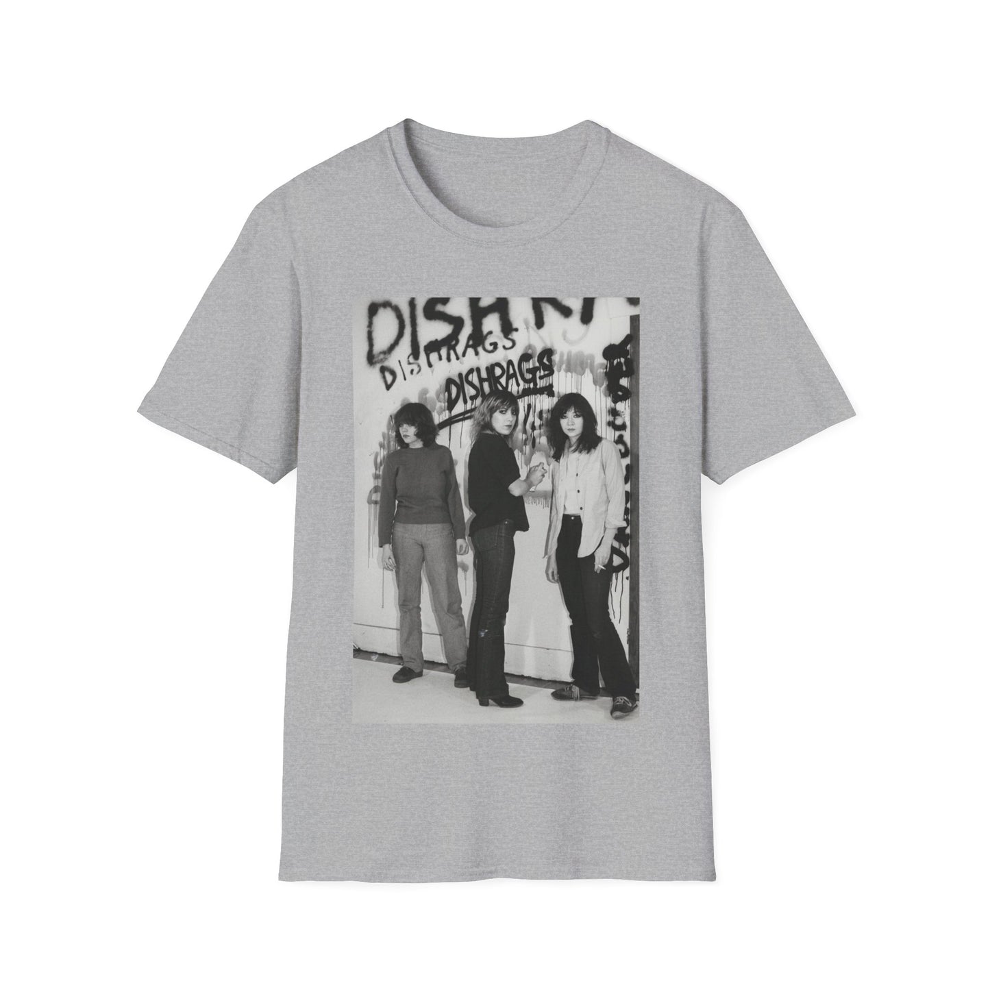 canadian punk band the dishrags photo tshirt