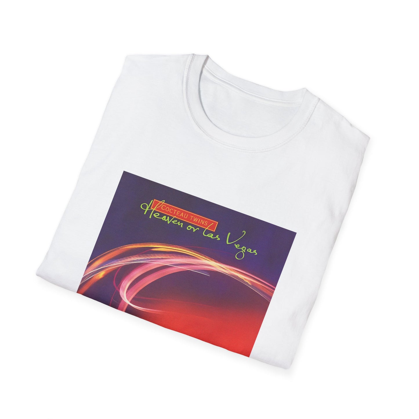 cocteau twins 1990 heaven or las vegas album tshirt