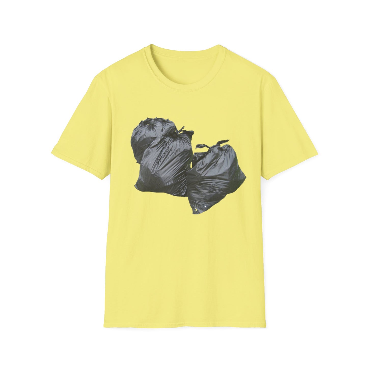 garbage bags stupid trash tshirt