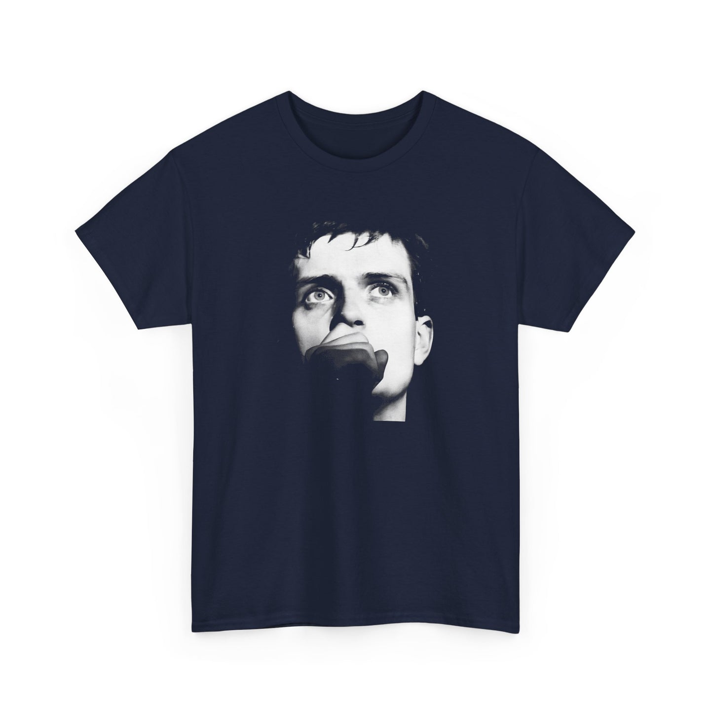 ian curtis singing 1 joy division tshirt