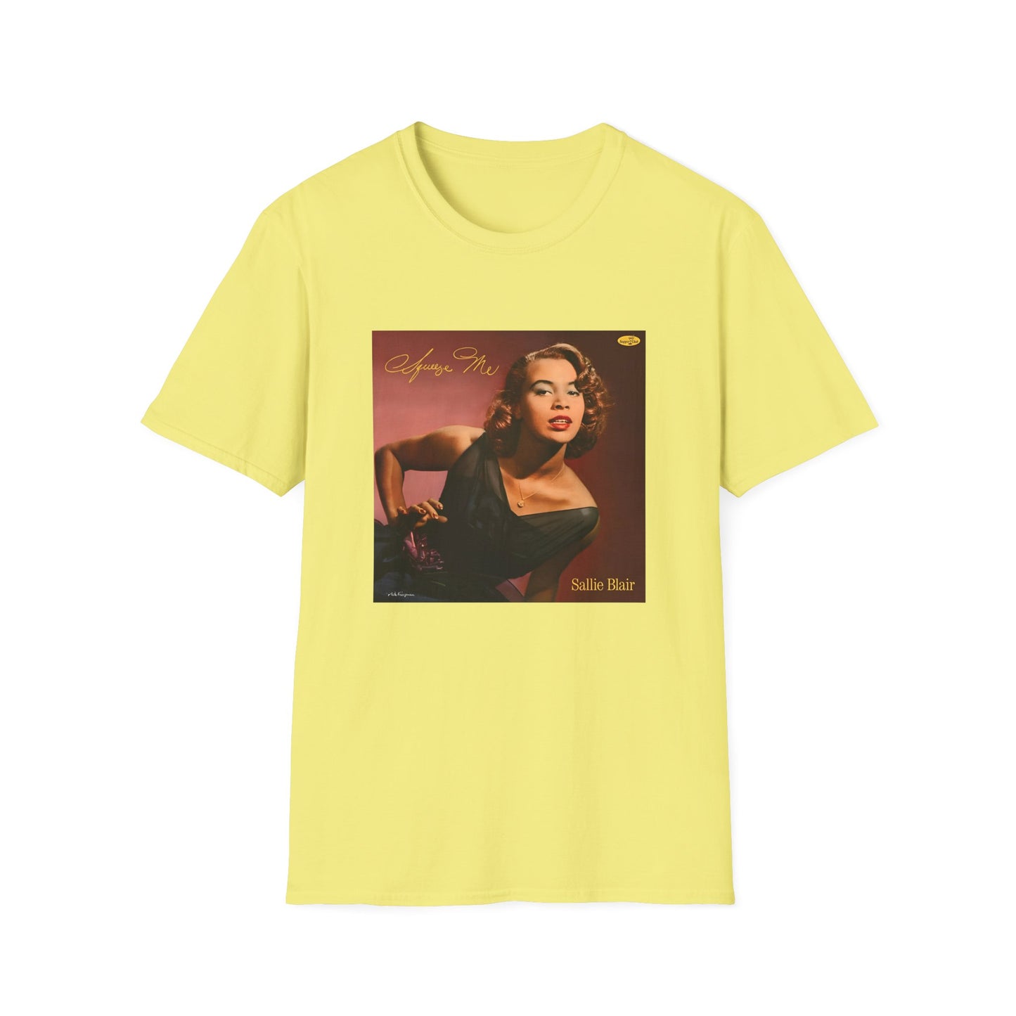 sallie blair squeeze me 1955 album tshirt