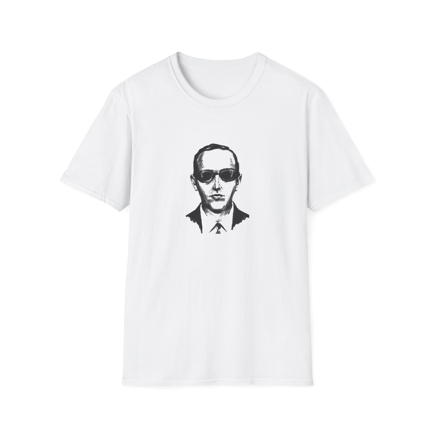 d.b. cooper fbi sketch tshirt