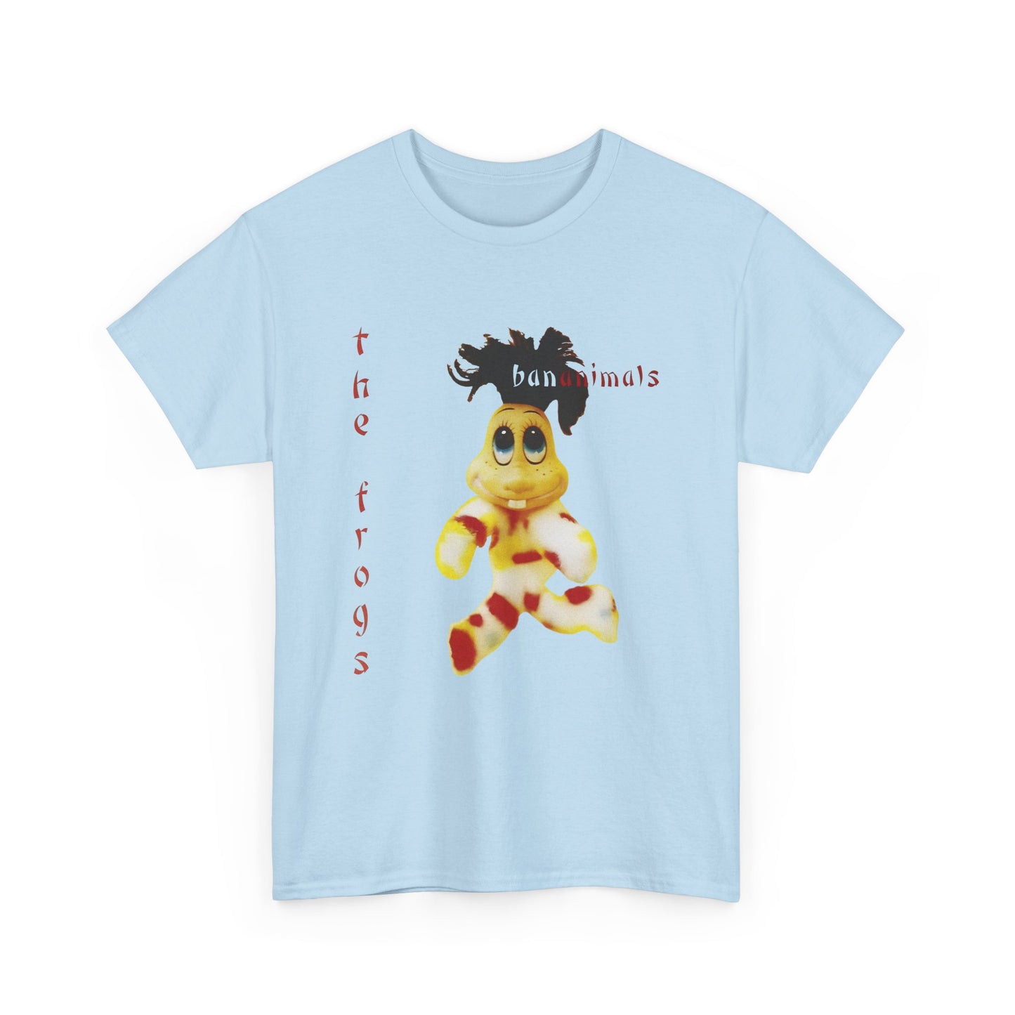 1999 bananimals by the frogs album cover tshirt