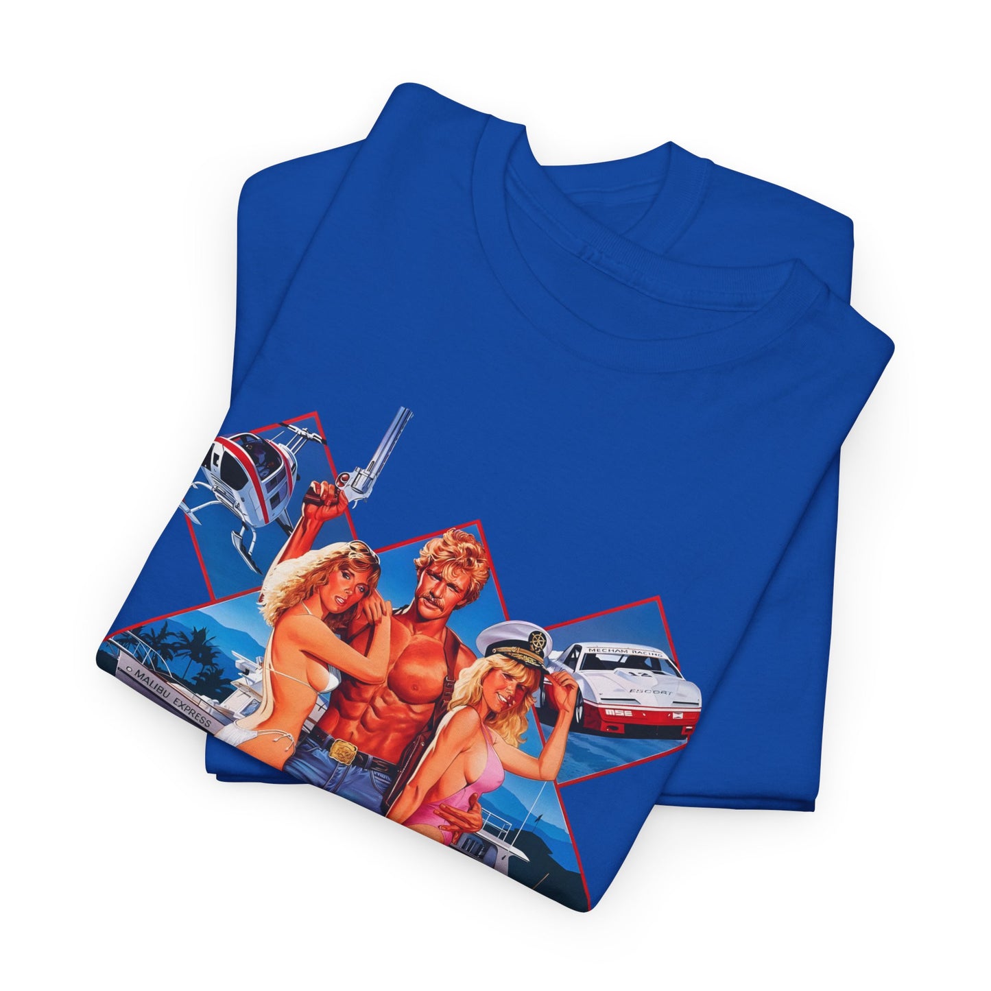 1985 malibu express movie poster tshirt