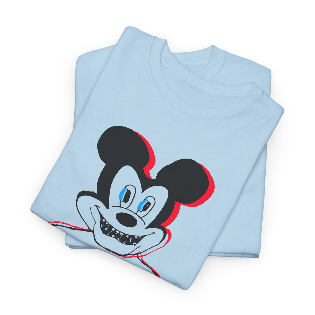 1960s british underground magazine peace sign mouse fan art edit with color tshirt
