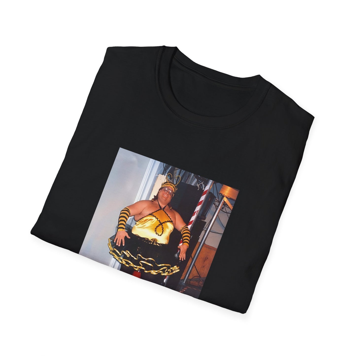 chris farley bumble bee photo tshirt