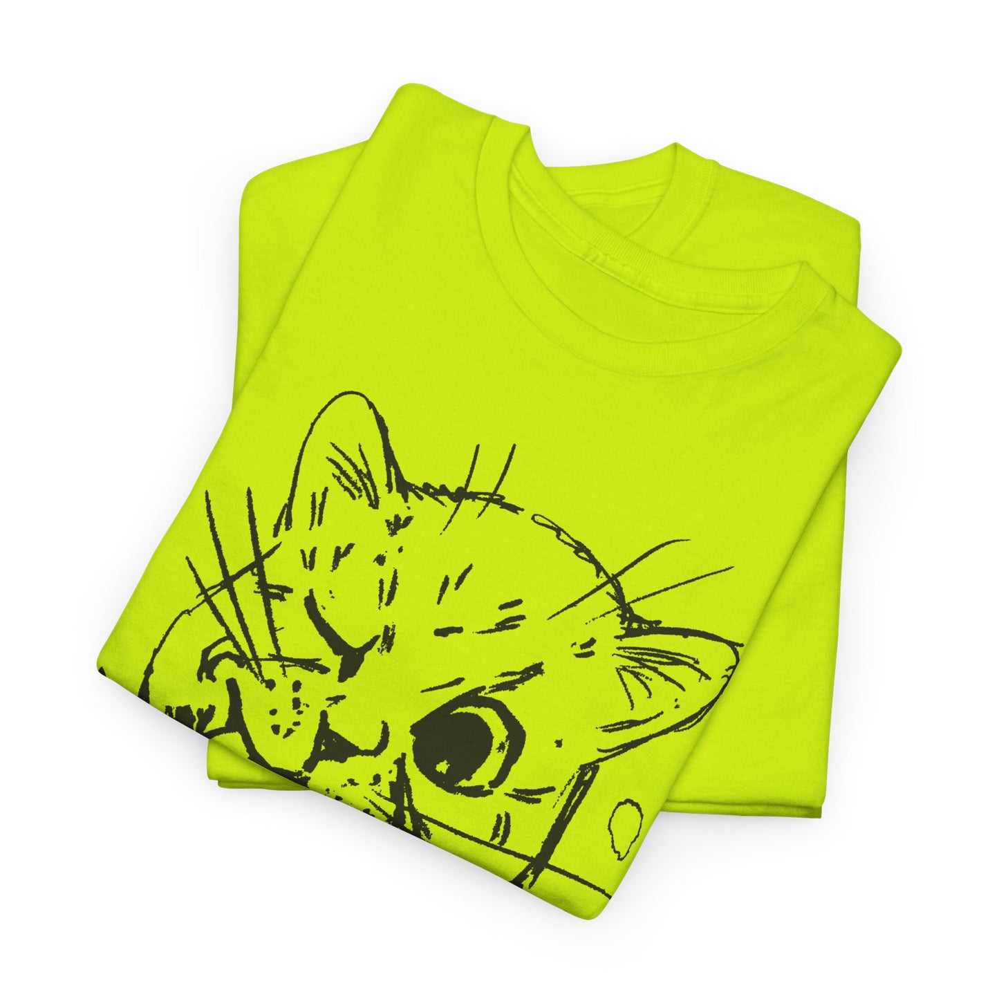 rare louis wain cat sketch custom edit tshirt