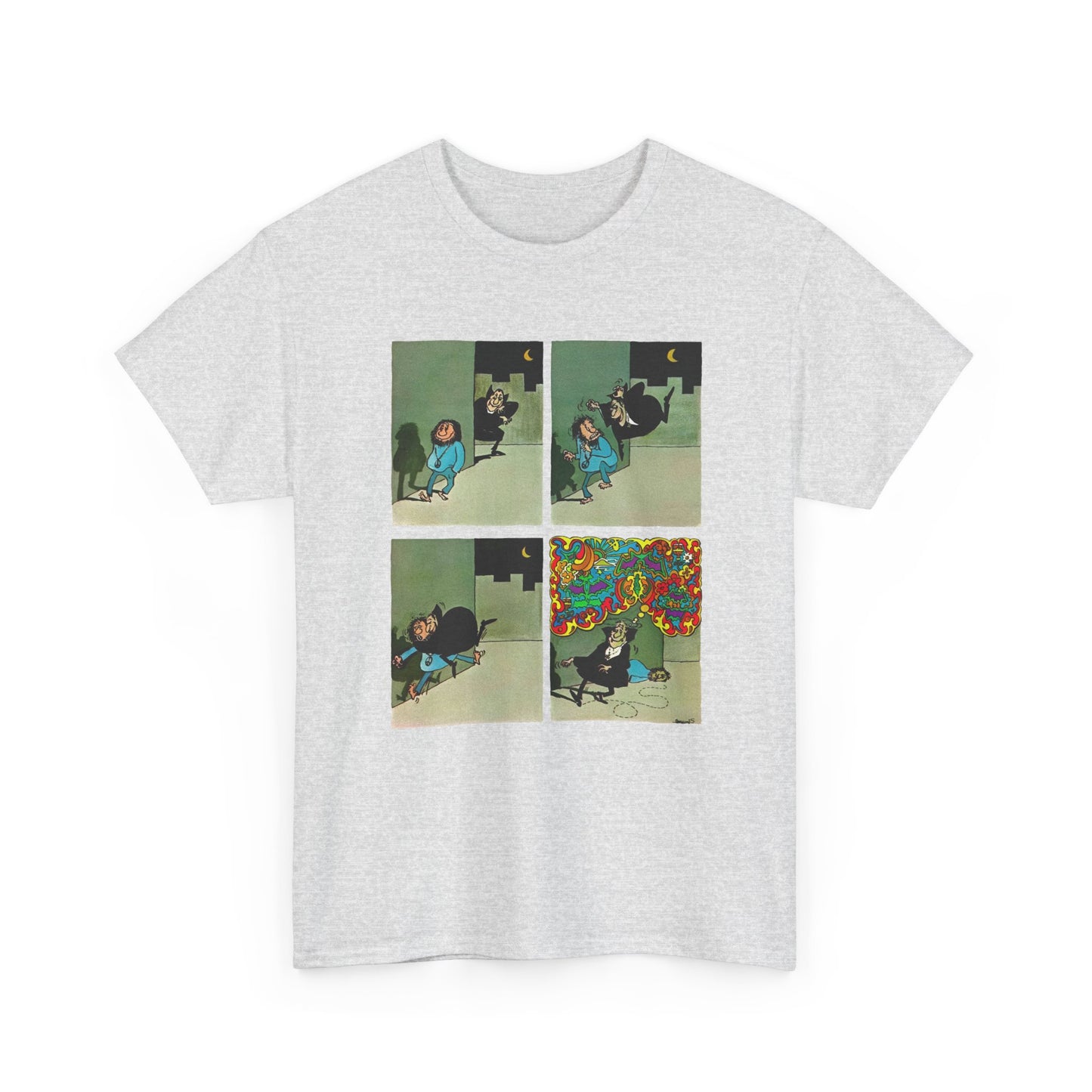 1970 comic the vampire by sergio aragones reproduction tshirt