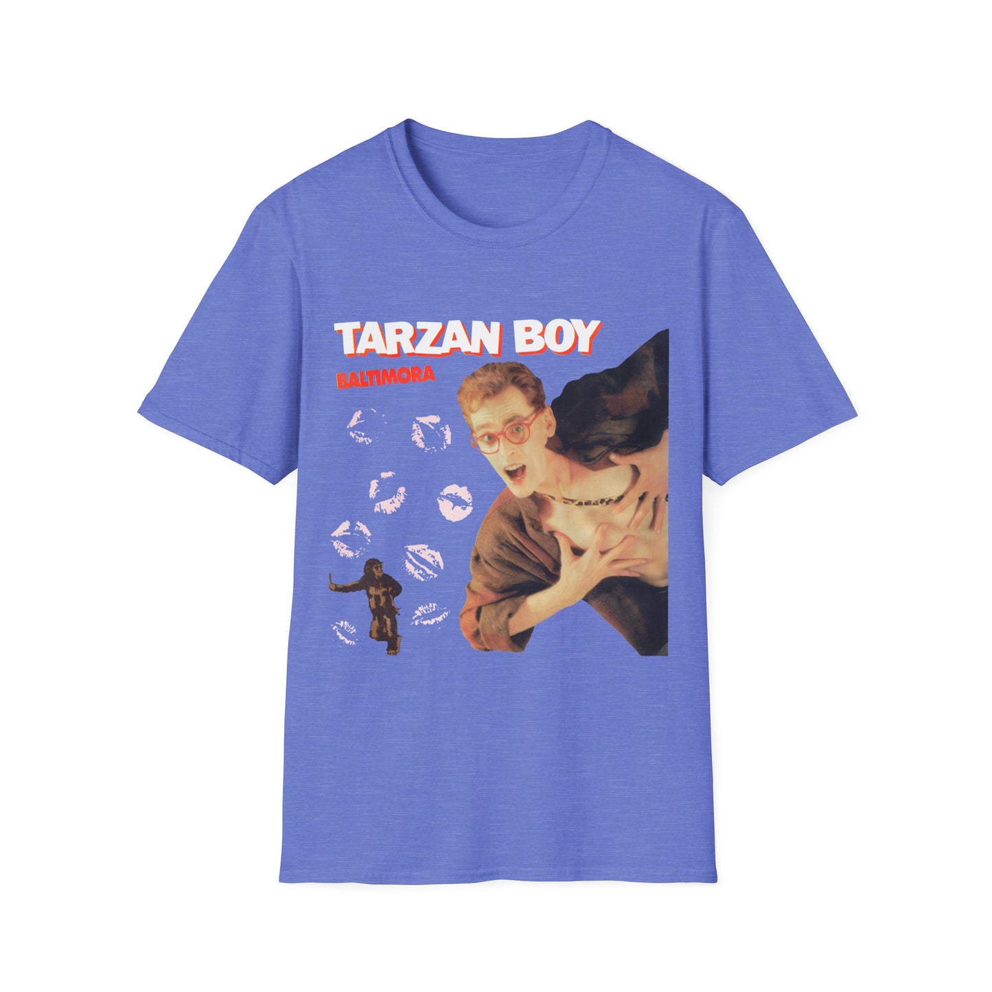 1985 tarzan boy single by baltimora tshirt